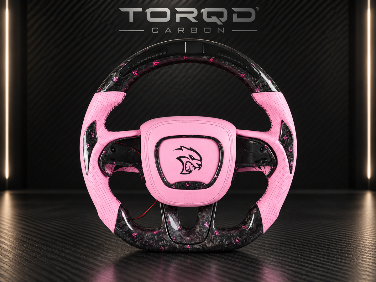 2015-2023 Dodge Charger/Challenger Compatible Customizable Steering Wheel