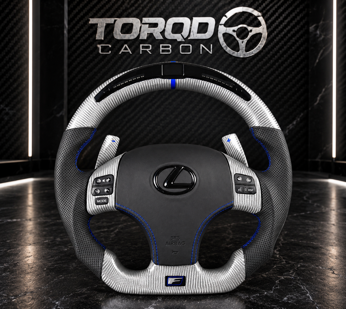 2006-2013 Lexus IS250/IS350/ISF Compatible Customizable Steering Wheel