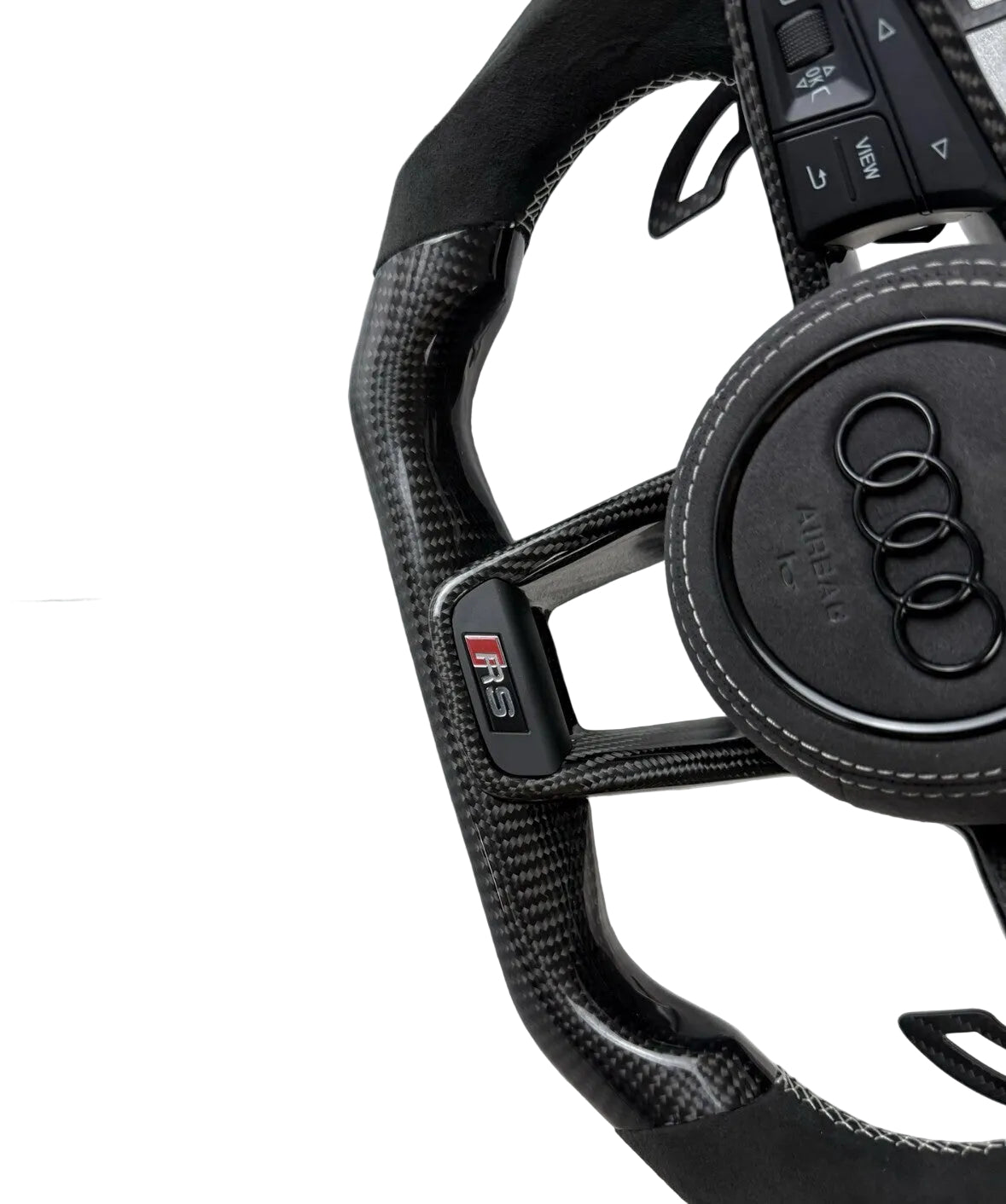 AUDI R8/B9 compatible Spyder style steering wheel